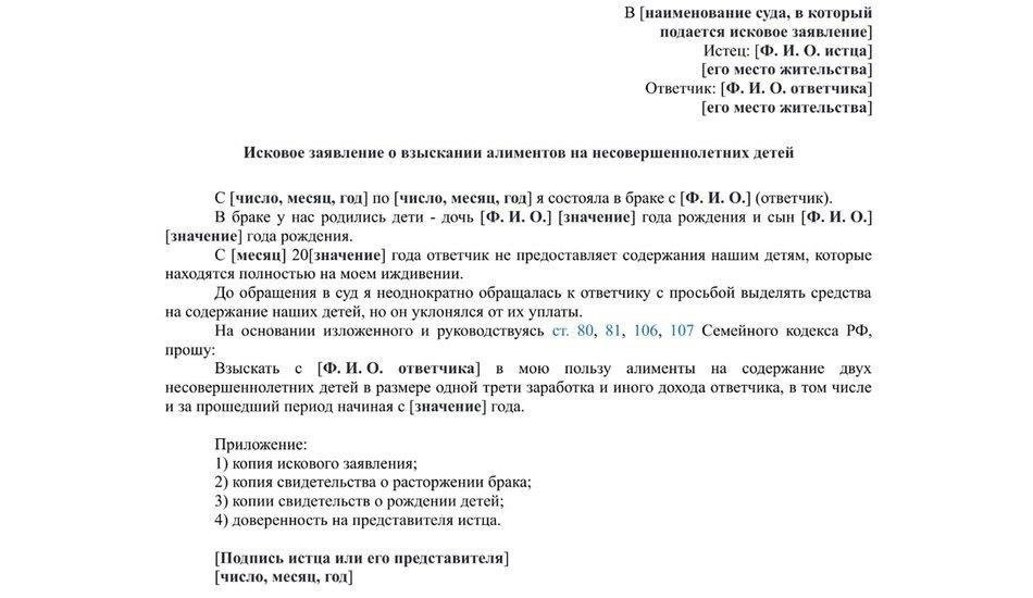 Шаги, необходимые для подачи заявления на получение временных алиментов в браке
