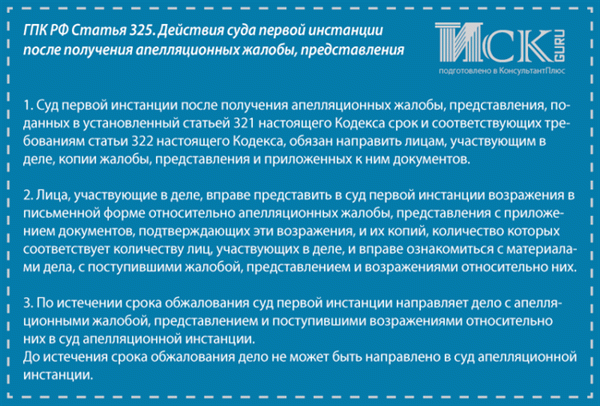 Апелляционная жалоба на решение суда по гражданскому делу - сроки подачи и образец